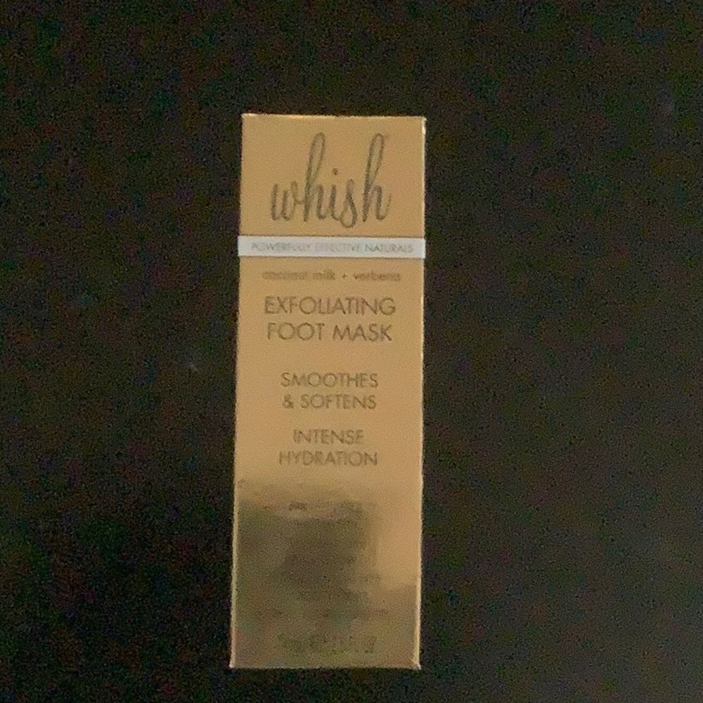 Whish - exfoliating foot mask